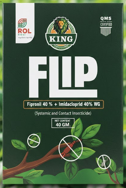 Flip| ROL| Fipronil40%+Imidacloprid40% WG| 40G